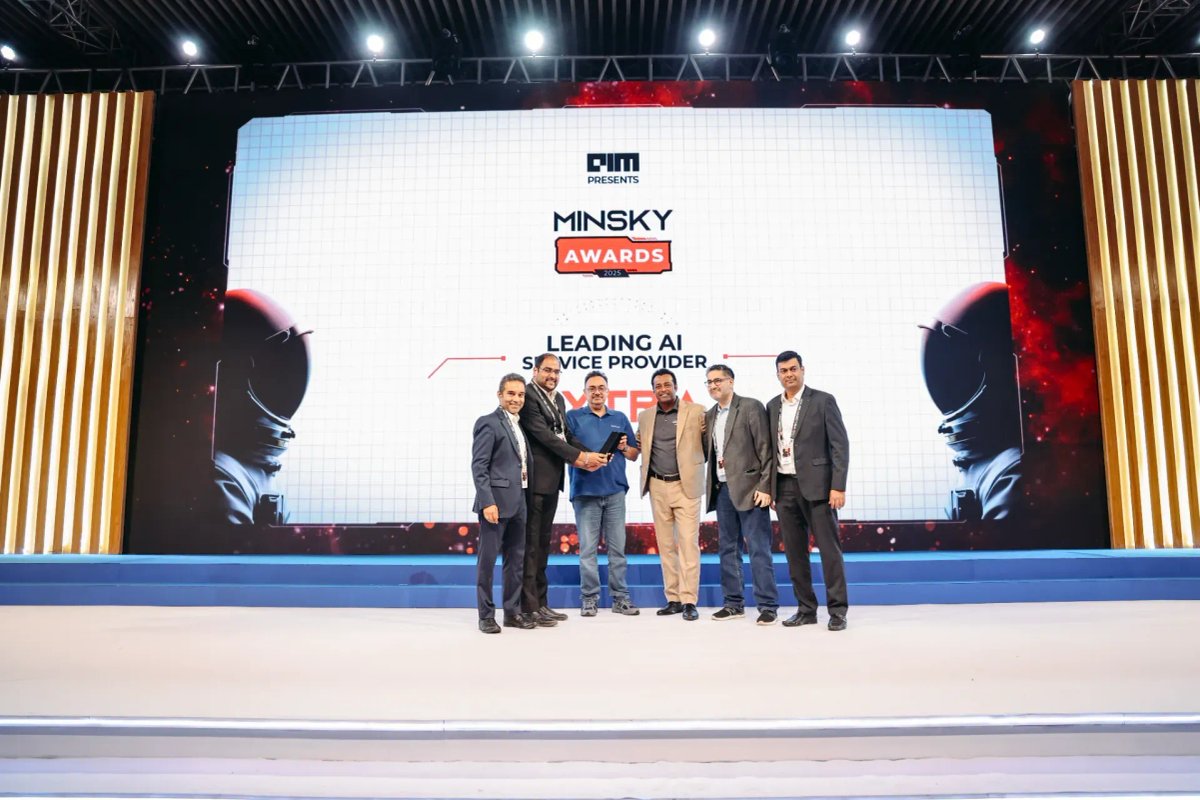 Minsky Awards Presentation for Leading AI Service Provider