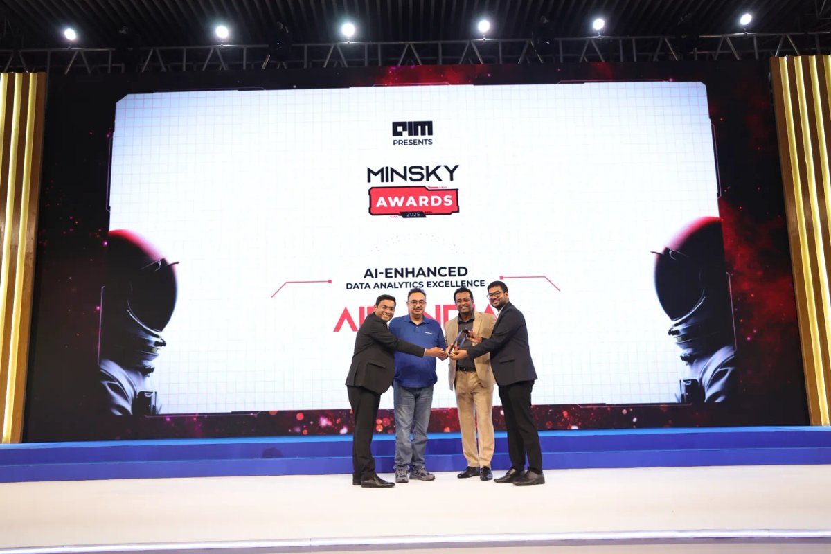 Minsky Awards Presentation for AI-Enhanced Data Analytics